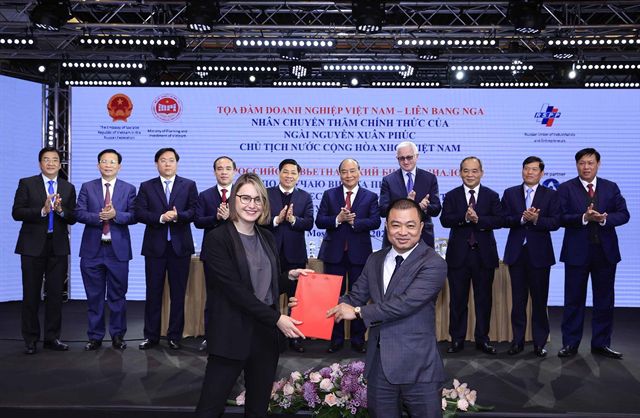 President Phúc wishes to lift Việt Nam-Russia trade by 15 times from current $5 billion